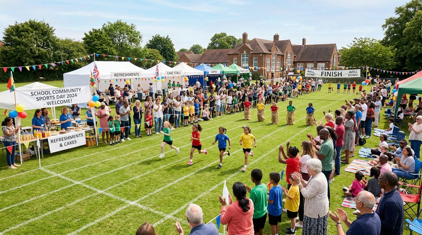 Community enrichment event at a Norfolk primary school