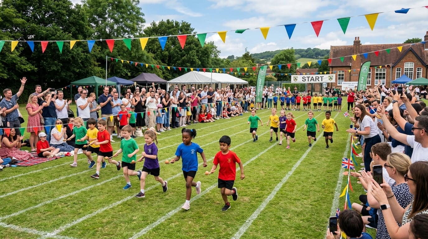School sports trip and active day event