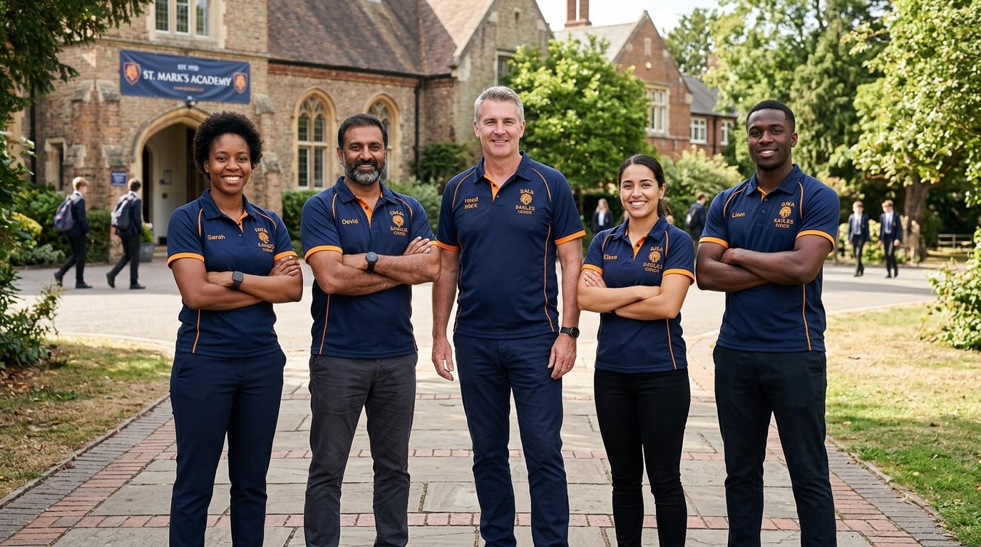 ICS Schools Partnership coaching team